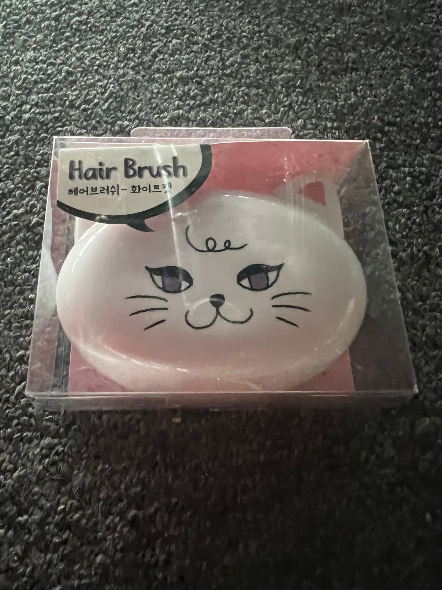 Hair brush-kitty